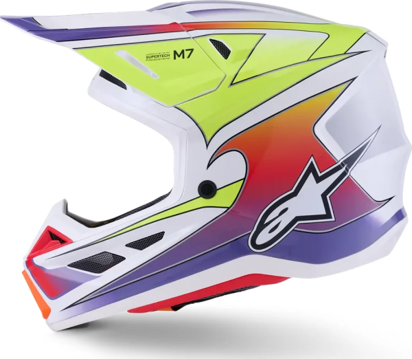 Alpinestars SM7 Fuse White 2XL bukósisak, 4, nordicamoto.ro