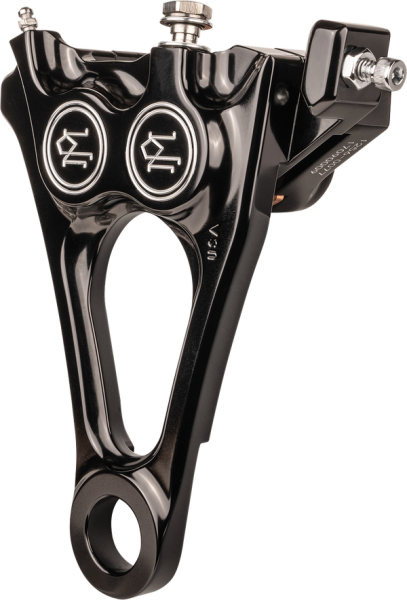 4-piston Differential-bore Rear Caliper Black, Gloss, 4, nordicamoto.ro