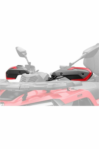 CFMOTO HANDGUARD FORCE ATV KÉZVÉDELMI KÉSZLET – PIROS, 1, nordicamoto.ro