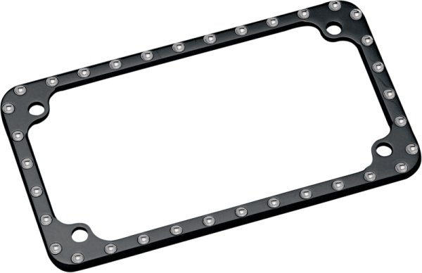 License Plate Frame Gloss Black, 1, nordicamoto.ro