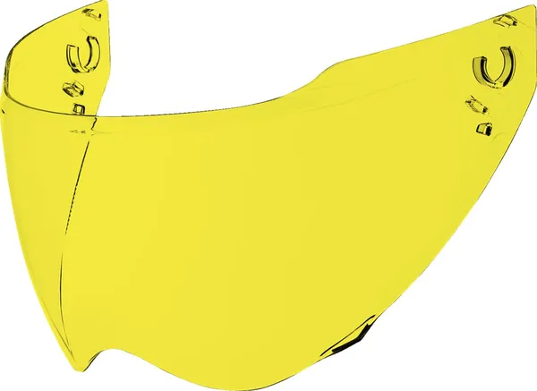 Viziera Casca Icon Domain 22.06 Yellow One size fits all, 1, nordicamoto.ro