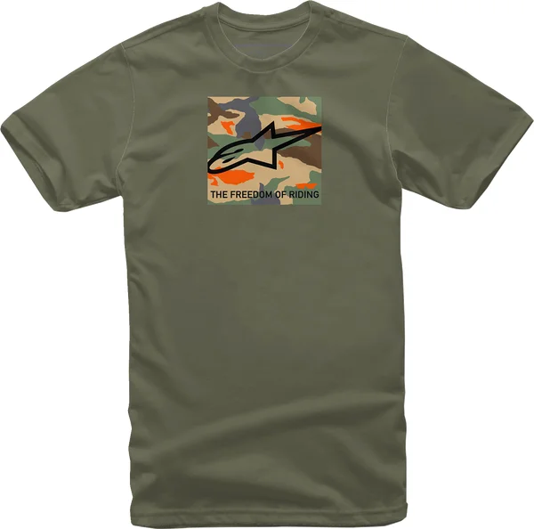 Free Camo T-shirt Green M, 1, nordicamoto.ro