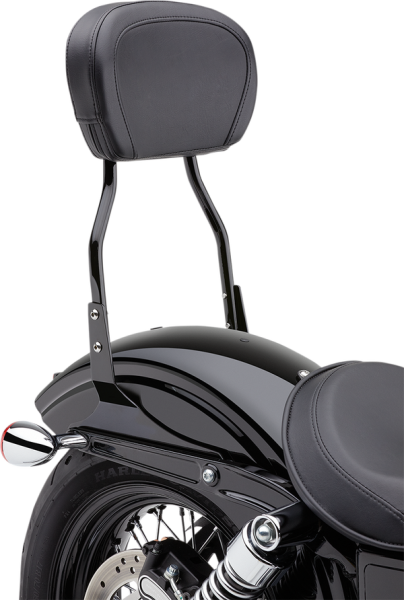 Round Sissy Bar Black, 1, nordicamoto.ro