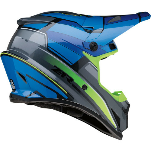 Casca Z1R Rise MC Blue/Yellow S, 3, nordicamoto.ro