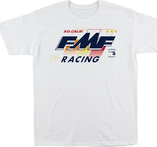 Tricou FMF RETRO White S, 1, nordicamoto.ro