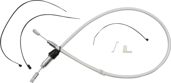 Sterling Chromite Ii® Quick Connect Upper Clutch Cable Silver, 1, nordicamoto.ro
