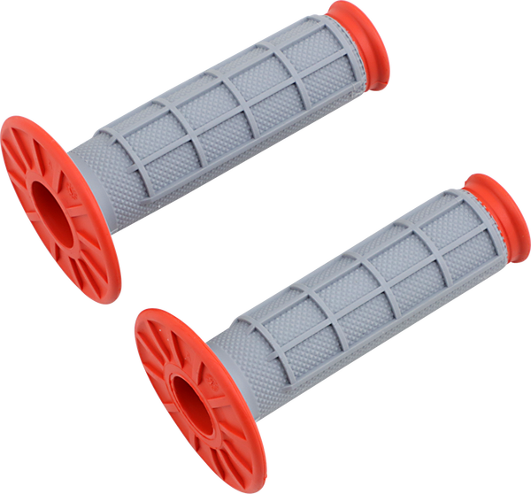 Offroad Dual-compound Grips Gray, Orange, 1, nordicamoto.ro