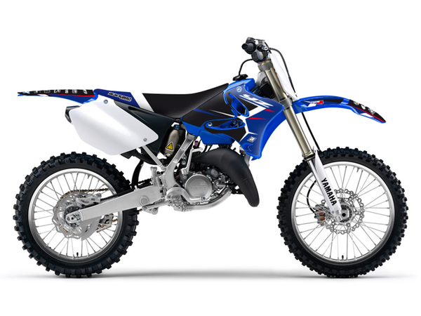 Graphics Kit With Seat Cover Black, Blue, White, 2, nordicamoto.ro