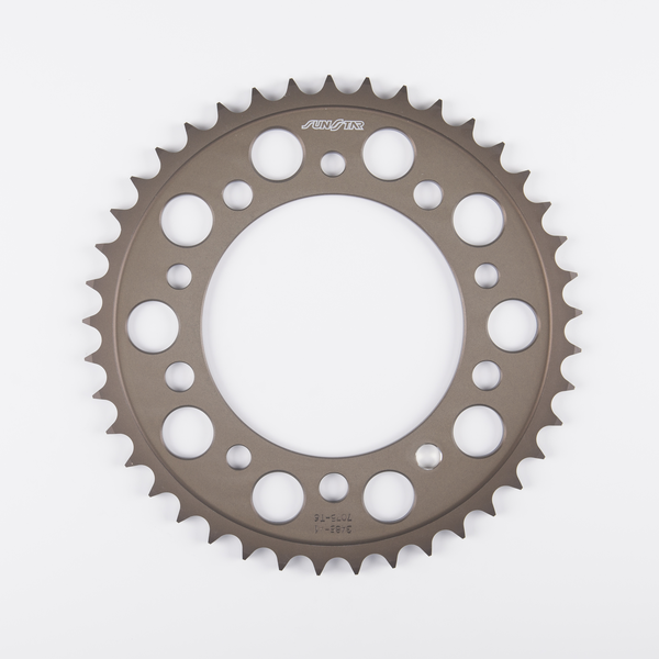 Works Triplestar Aluminum Rear Sprocket Natural, 1, nordicamoto.ro