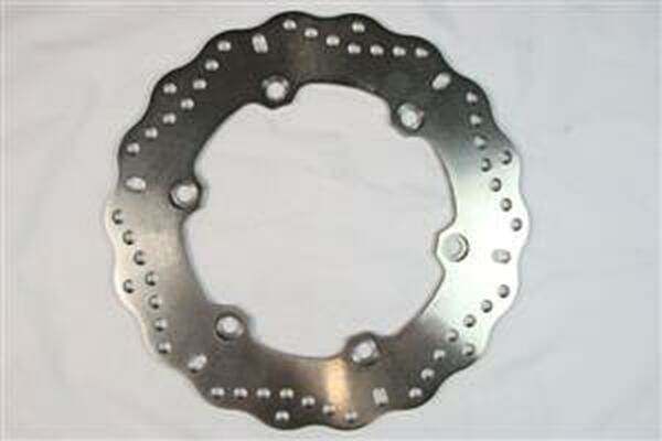 Contour Fixed Brake Rotor Silver, Stainless Steel, 1, nordicamoto.ro