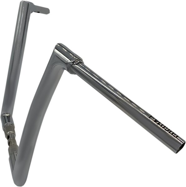 1-1/2(r) Ez Install Flat Top Handlebar Silver, 1, nordicamoto.ro