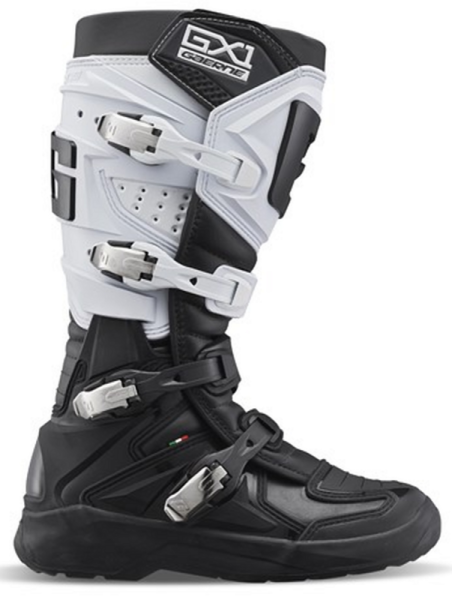 Cizme Gaerne GX 1 EVO Negru/Alb 42, 2, nordicamoto.ro