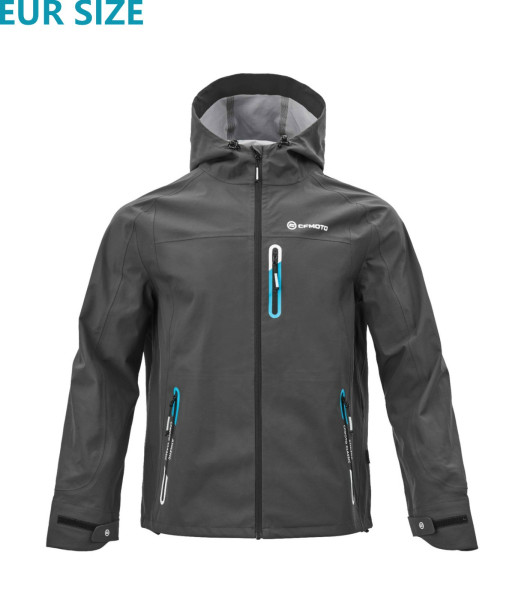 HANORAC TEXTIL CU GLUGĂ – GRI CFMOTO, 9, nordicamoto.ro