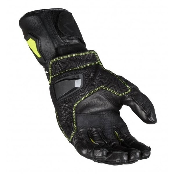 Manusi de piele sport MACNA APEX Negru/Galben fluo M (Resigilat), 3, nordicamoto.ro