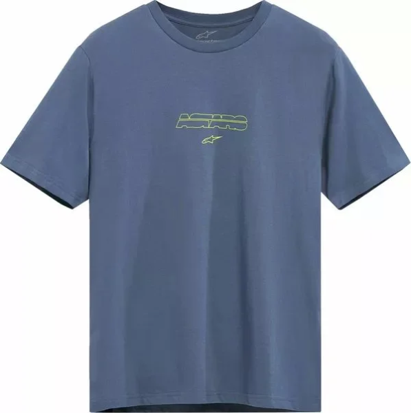Alpinestars Bold Type Back Csf T-shirt Blue  L +, 2, nordicamoto.ro