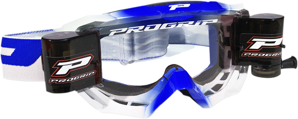 3200 Venom Roll Off Mounted Mx Goggles Blue, 1, nordicamoto.ro