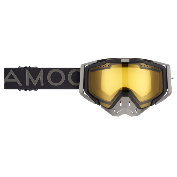 AMOQ Aster Snow síszemüveg, fekete–szürke–sárga, 1, nordicamoto.ro