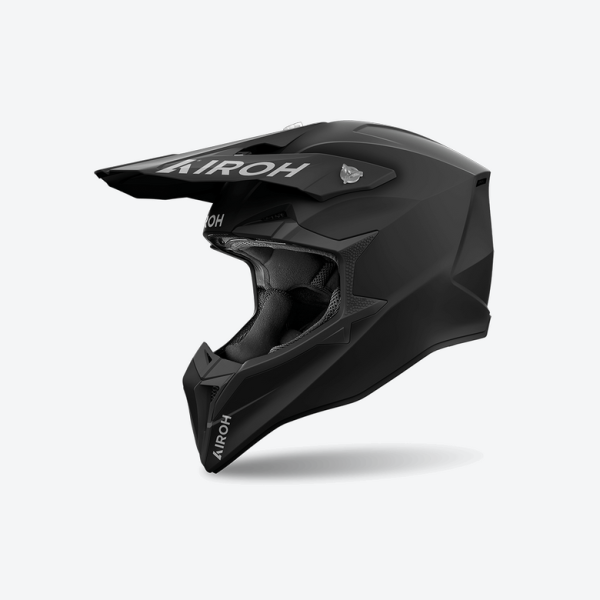 Airoh Wraaap Enduro sisak, fekete, M-es méret, 1, nordicamoto.ro