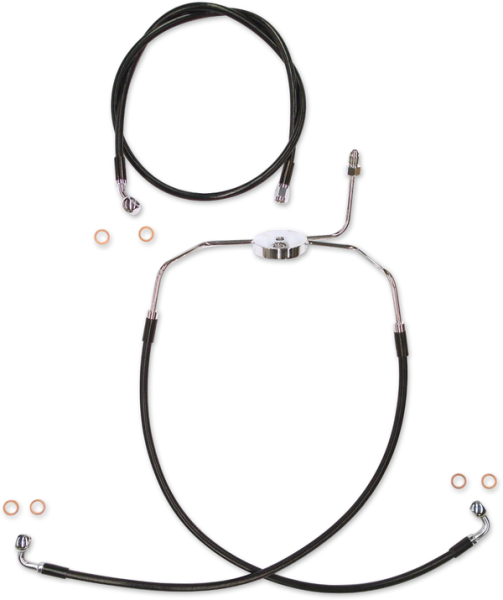 Line Brake Kit Xr Blk Black, Chrome Oversize [+152 mm (6'')], 1, nordicamoto.ro