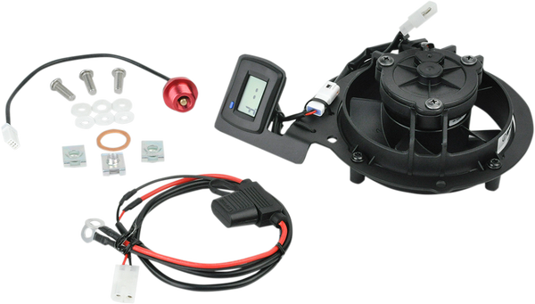 Radiator Fan Kit Black, 1, nordicamoto.ro