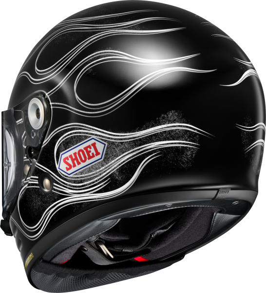SHOEI GLAMSTER06 BLAST TC-5 teljes arcú sisak, fekete/fehér, M-es méret, 5, nordicamoto.ro