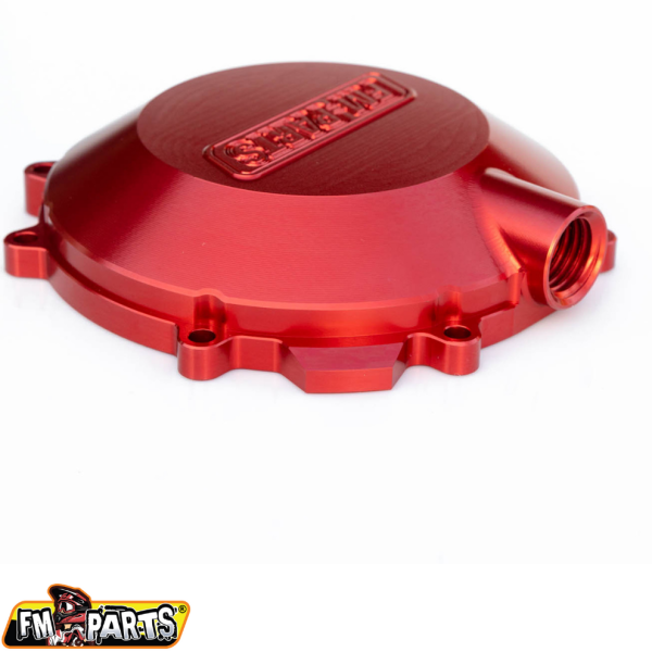 V2 Fm-Parts tengelykapcsoló-burkolat KTM/Husqvarna 250/300 (2017–2022) modellhez, piros, 3, nordicamoto.ro