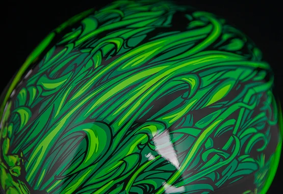 Casca Icon Airform™ Manik'R Black/Fluorescent Green/Green/White L, 3, nordicamoto.ro