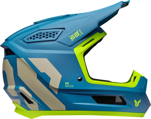 Casca THOR Fleet Forge Yellow/Blue L, 6, nordicamoto.ro