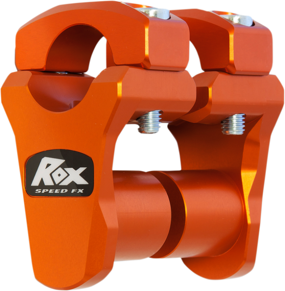 Pivoting Handlebar Riser For 1-1/8(r) Bar Clamp Orange, 1, nordicamoto.ro