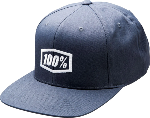 Sapca Copii 100% Icon Snapback Gray ONE SIZE, 1, nordicamoto.ro
