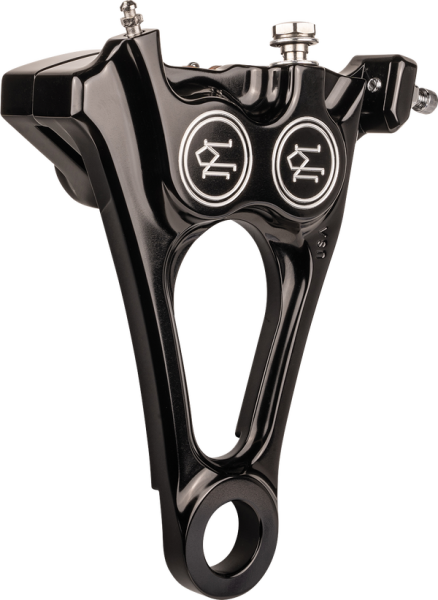 4-piston Differential-bore Rear Caliper Black, Gloss, 2, nordicamoto.ro