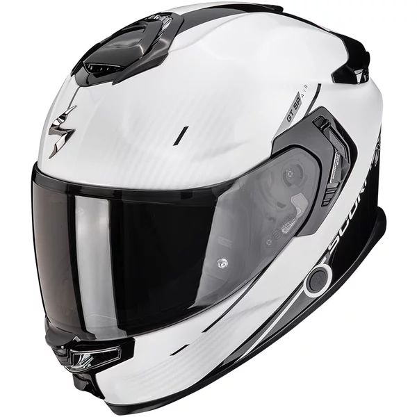 SCORPION EXO-GT SP AIR ASPHALT M teljes arcú bukósisak, fekete/ezüst, 8, nordicamoto.ro