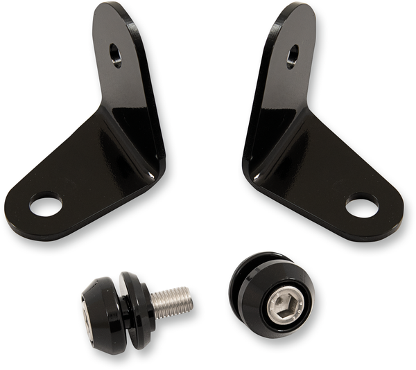 Turn Signal Relocation Hardware Kit Black, 1, nordicamoto.ro