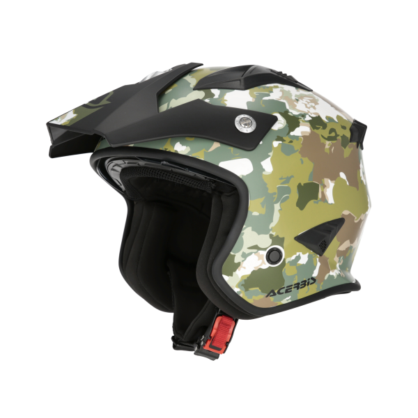 Casca Jet Acerbis Aria Sport zöld/barna M, 1, nordicamoto.ro