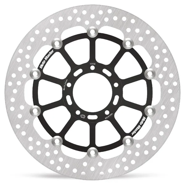 Halo sorozatú úszó rotor, fekete, rozsdamentes acél, 1, nordicamoto.ro