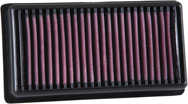 High-flow Air Filter Black, Red, 1, nordicamoto.ro
