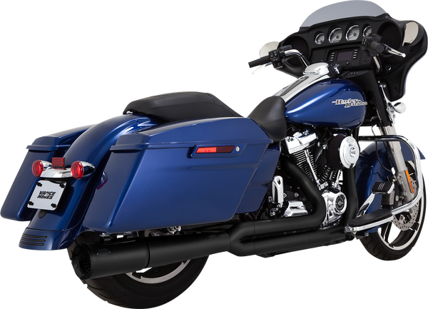 Pro Pipe 2-into-1 Exhaust System Black, 5, nordicamoto.ro