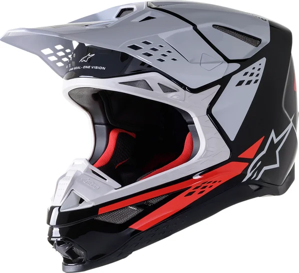 Casca Alpinestars Supertech M8 Factory Black/Red/White XL, 1, nordicamoto.ro