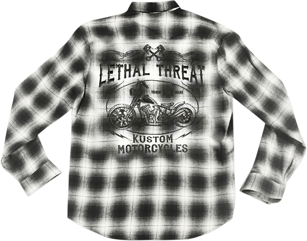 Kustom Motorcycles Long-sleeve Shirt Black L +, 1, nordicamoto.ro