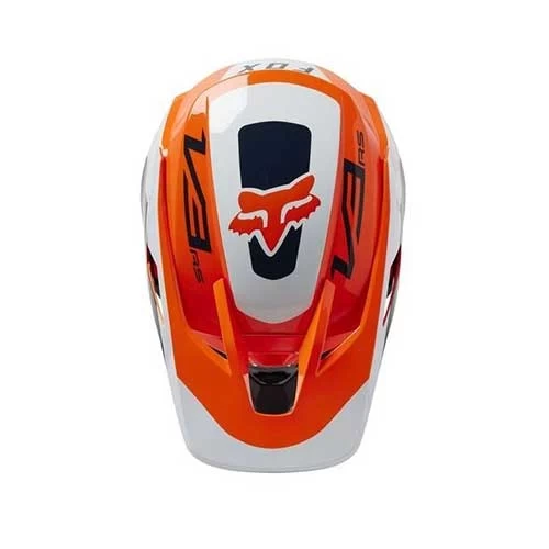 Fox MX V3 RS EFEKT ECE sisak, narancssárga fluoreszkáló, S-es méret, 7, nordicamoto.ro
