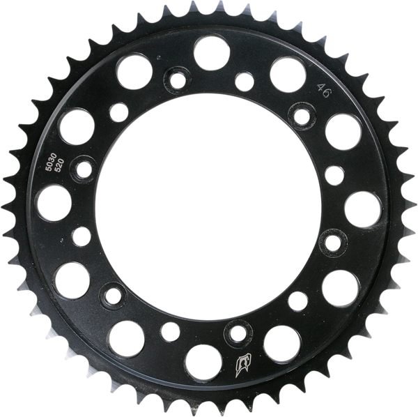 Lightweight Steel Sprocket Black, Zinc, 1, nordicamoto.ro