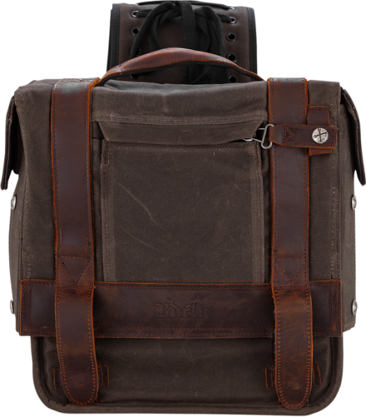Throw-over Saddlebag Brown, 1, nordicamoto.ro