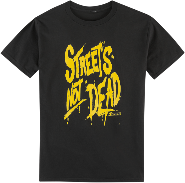 Streets Not Dead T-shirt Black XL, 1, nordicamoto.ro