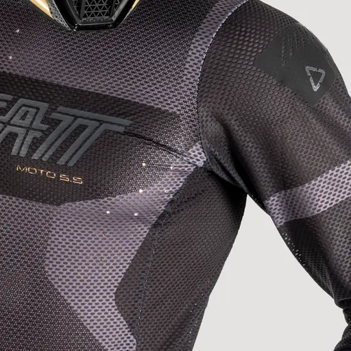 Leatt 5.5 UltraWeld fekete póló, L-es méret, 2, nordicamoto.ro