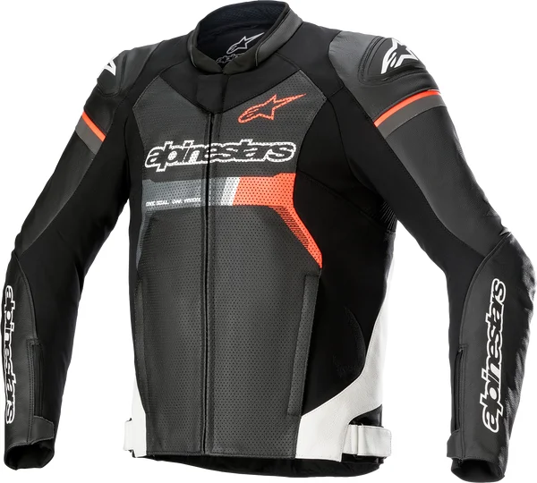 Geaca Moto Piele Alpinestars Gp Force Airflow Black/Red/White 60, 1, nordicamoto.ro
