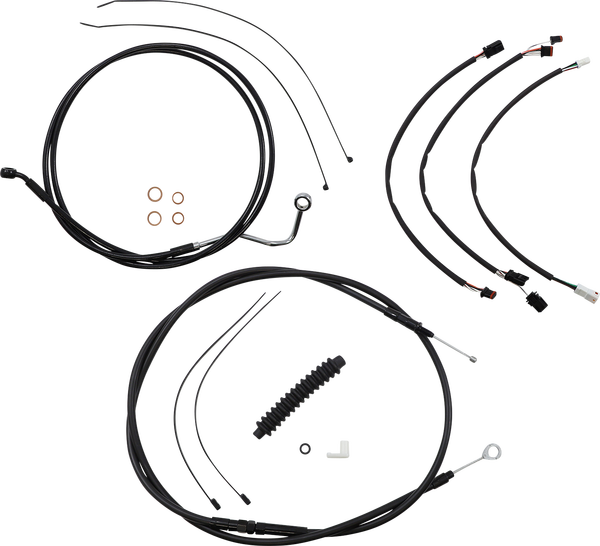 Xr Handlebar Installation Kit Black, 2, nordicamoto.ro
