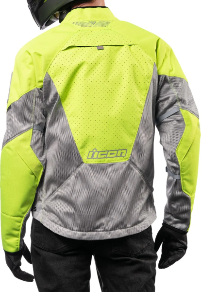 Icon Mesh AF szürke/Hi-Vis S textildzseki, 9, nordicamoto.ro