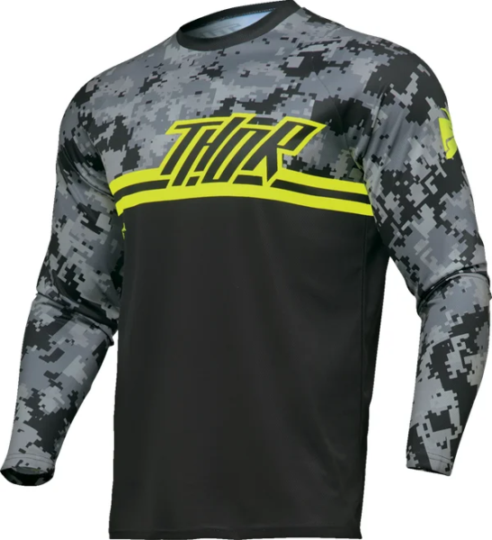 Tricou Copii Thor Sector Digi Black/Gray L, 1, nordicamoto.ro