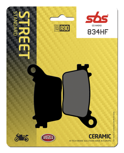 Hf Street Ceramic Organic Brake Pads, 2, nordicamoto.ro