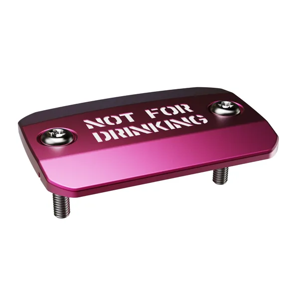 Brake Reservoir Lid Anodized, Pink, 1, nordicamoto.ro
